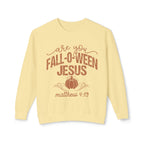 Fall-O-Ween Jesus Christian Sweatshirt 🎃🤎