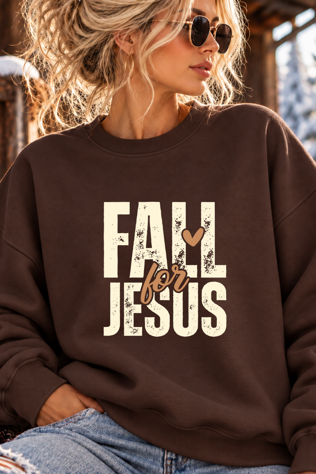 Fall for Jesus Sweatshirt