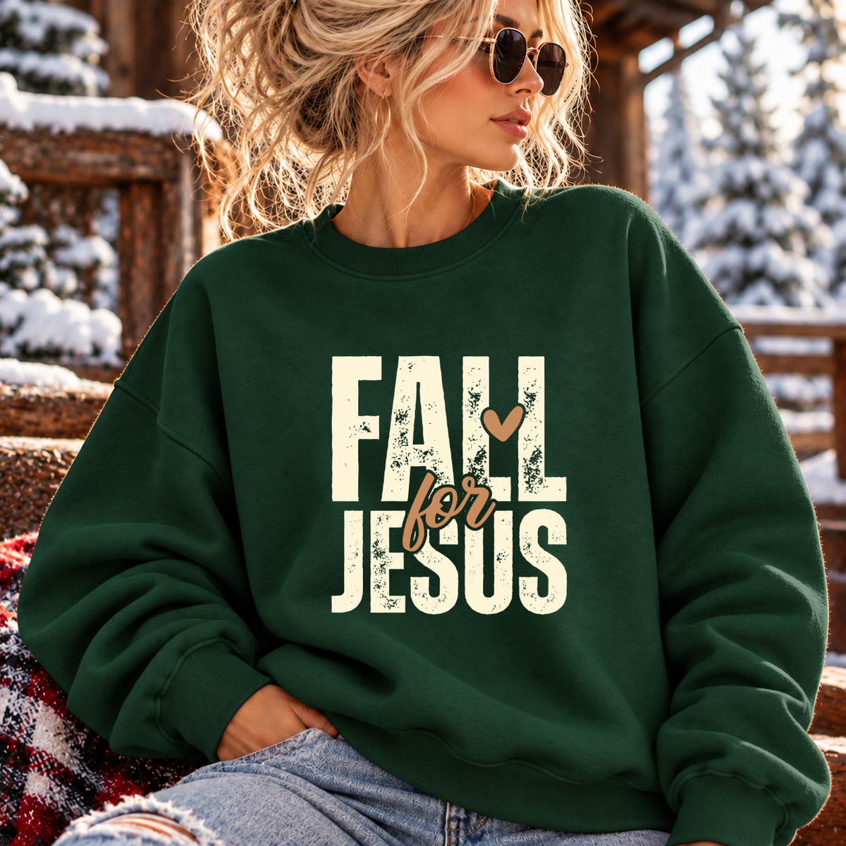 Fall for Jesus Sweatshirt