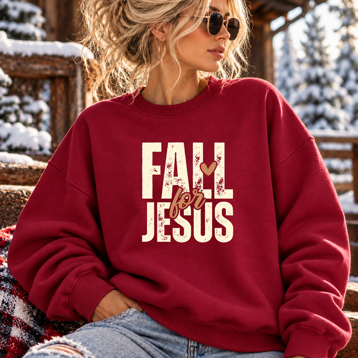 Fall for Jesus Sweatshirt