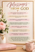 ✨ Messages from God – Christian Affirmation Printable✨